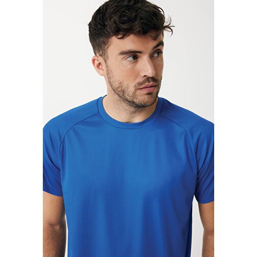 Iqoniq Tikal Sport Quick-Dry T-Shirt Aus Rec. Polyester , Königsblau, 100% recyceltes Polyester, XXL, 78,00cm x 0,50cm (Länge x Höhe), Bild 10