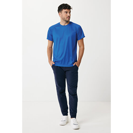 Iqoniq Tikal Sport Quick-Dry T-Shirt Aus Rec. Polyester , Königsblau, 100% recyceltes Polyester, XXL, 78,00cm x 0,50cm (Länge x Höhe), Bild 7