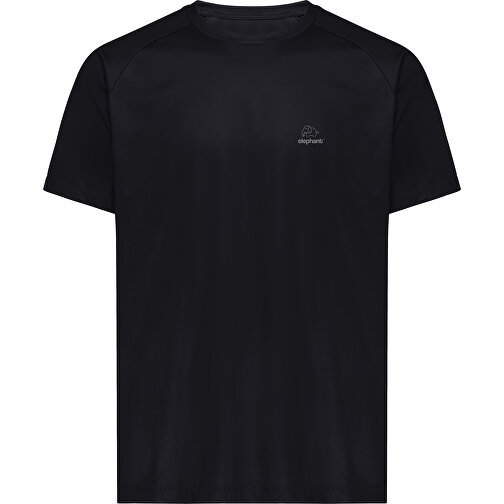 Iqoniq Tikal Sport Quick-Dry T-Shirt Aus Rec. Polyester , schwarz, 100% recyceltes Polyester, M, 72,00cm x 0,50cm (Länge x Höhe), Bild 3