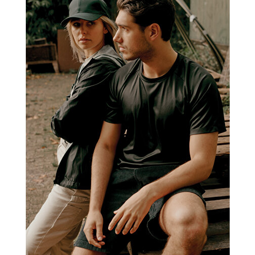 Iqoniq Tikal Sport Quick-Dry T-Shirt Aus Rec. Polyester , schwarz, 100% recyceltes Polyester, 4XL, 82,00cm x 0,50cm (Länge x Höhe), Bild 7