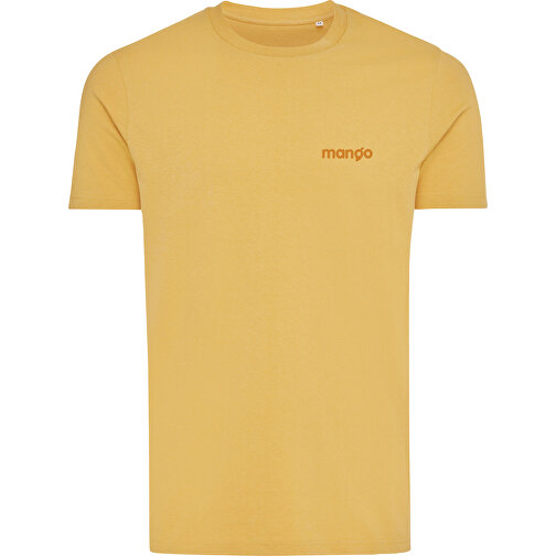 Iqoniq Bryce T-Shirt Aus Recycelter Baumwolle , ochre yellow, 50% recycelte und 50% biologische Baumwolle, M, 72,00cm x 0,50cm (Länge x Höhe), Bild 4