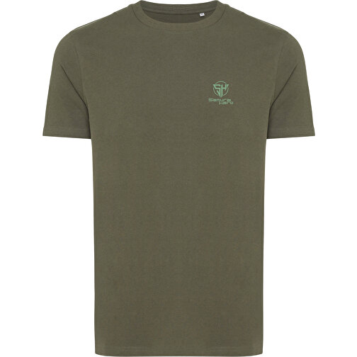 Iqoniq Bryce T-Shirt Aus Recycelter Baumwolle , khaki, 50% recycelte und 50% biologische Baumwolle, M, 72,00cm x 0,50cm (Länge x Höhe), Bild 4