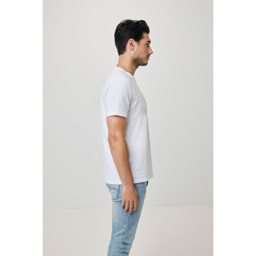 Iqoniq Bryce T-Shirt Aus Recycelter Baumwolle , weiss, 50% recycelte und 50% biologische Baumwolle, 5XL, 83,00cm x 0,50cm (Länge x Höhe), Bild 13