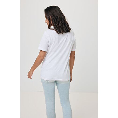 Iqoniq Bryce T-Shirt Aus Recycelter Baumwolle , weiss, 50% recycelte und 50% biologische Baumwolle, 5XL, 83,00cm x 0,50cm (Länge x Höhe), Bild 16