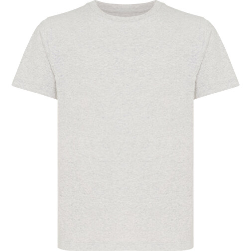 Iqoniq Koli Kids T-Shirt Aus Recycelter Baumwolle , ungefärbte helles Grau, 30% recycelte und 70% biologische Baumwolle, 78, 51,00cm x 0,50cm (Länge x Höhe), Bild 1