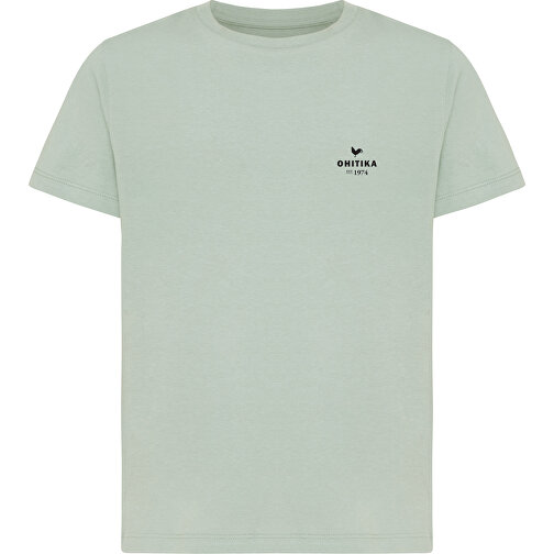 Iqoniq Koli Kids T-Shirt Aus Recycelter Baumwolle , Iceberg green, 30% recycelte und 70% biologische Baumwolle, 9-10, 56,00cm x 0,50cm (Länge x Höhe), Bild 7