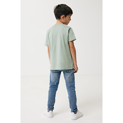 Iqoniq Koli Kids T-Shirt Aus Recycelter Baumwolle , Iceberg green, 30% recycelte und 70% biologische Baumwolle, 78, 51,00cm x 0,50cm (Länge x Höhe), Bild 4