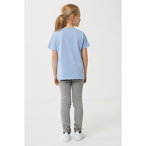 Iqoniq Koli Kids T-Shirt Aus Recycelter Baumwolle , sky blue, 30% recycelte und 70% biologische Baumwolle, 9-10, 56,00cm x 0,50cm (Länge x Höhe), Bild 5