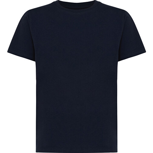 Iqoniq Koli Kids T-Shirt Aus Recycelter Baumwolle , navy blau, 30% recycelte und 70% biologische Baumwolle, 9-10, 56,00cm x 0,50cm (Länge x Höhe), Bild 1