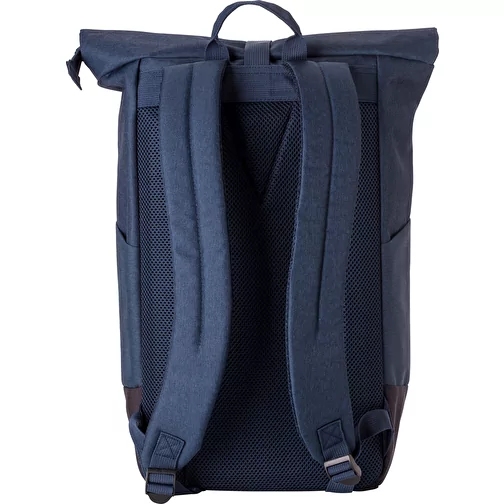 Sac à dos porte-ordinateur roll-top en polyester 600D Oberon, Image 4