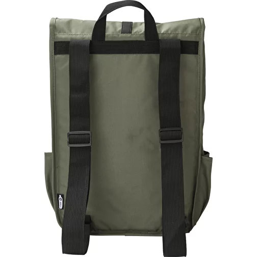 Sac à dos avec rabat en polyester rPET Lyric, Image 3
