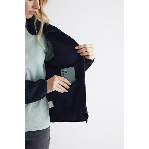 Iqoniq Diran Fleecejacke Aus Recyceltem Polyesterflor , schwarz, 100% recyceltes Polyester, M, 73,00cm x 2,50cm (Länge x Höhe), Bild 17