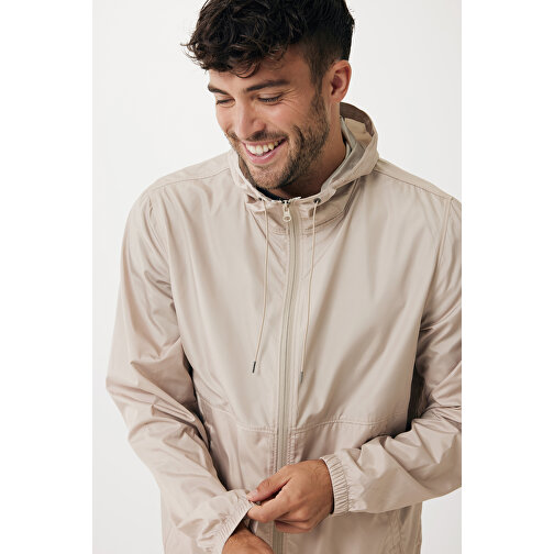 Iqoniq Logan Lightweight Jacke Aus Recyceltem Polyester , beige, 100% recyceltes Polyester, XS, 64,00cm x 0,50cm (Länge x Höhe), Bild 12