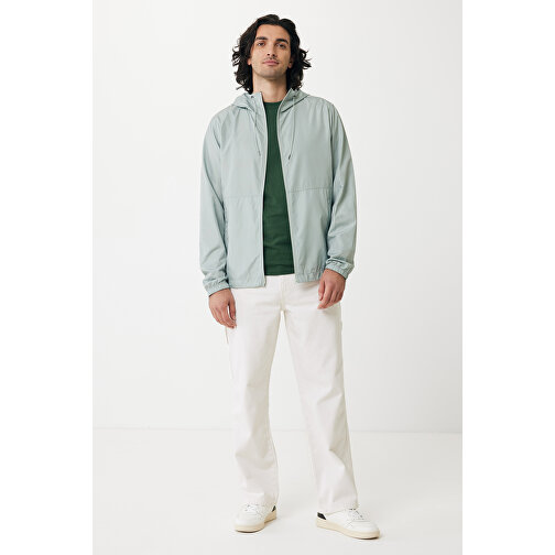 Iqoniq Logan Lightweight Jacke Aus Recyceltem Polyester , Iceberg green, 100% recyceltes Polyester, XXL, 78,00cm x 0,50cm (Länge x Höhe), Bild 10