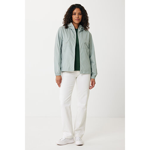 Iqoniq Logan Lightweight Jacke Aus Recyceltem Polyester , Iceberg green, 100% recyceltes Polyester, XS, 64,00cm x 0,50cm (Länge x Höhe), Bild 6