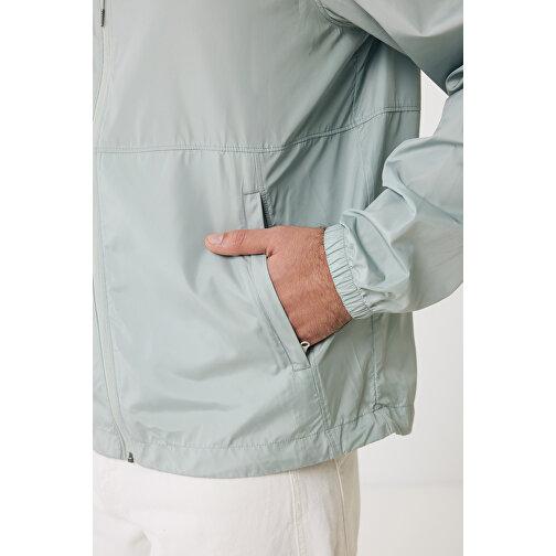 Iqoniq Logan Lightweight Jacke Aus Recyceltem Polyester , Iceberg green, 100% recyceltes Polyester, XL, 76,00cm x 0,50cm (Länge x Höhe), Bild 18