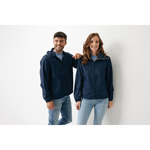 Iqoniq Logan Lightweight Jacke Aus Recyceltem Polyester , navy blau, 100% recyceltes Polyester, XXL, 78,00cm x 0,50cm (Länge x Höhe), Bild 3