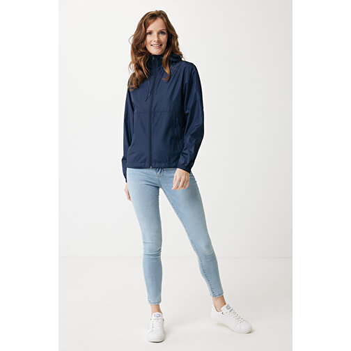 Iqoniq Logan Lightweight Jacke Aus Recyceltem Polyester , navy blau, 100% recyceltes Polyester, 5XL, 83,00cm x 0,50cm (Länge x Höhe), Bild 6