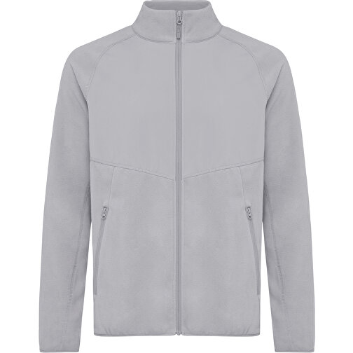 Iqoniq Talung Mikrofleece Jacke Aus Recyceltem Polyester , storm grey, 100% recyceltes Polyester, XL, 75,50cm x 2,70cm (Länge x Höhe), Bild 1