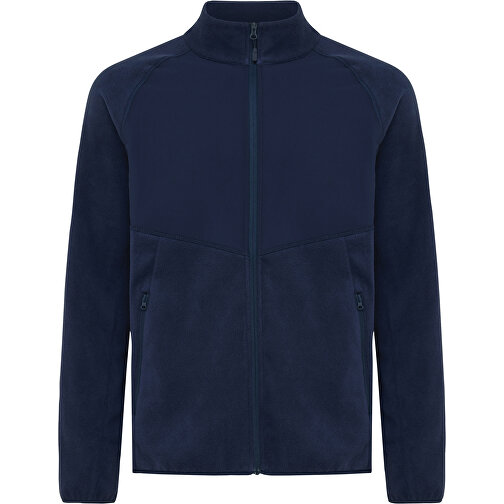 Iqoniq Talung Mikrofleece Jacke Aus Recyceltem Polyester , navy blau, 100% recyceltes Polyester, XS, 63,50cm x 2,70cm (Länge x Höhe), Bild 1