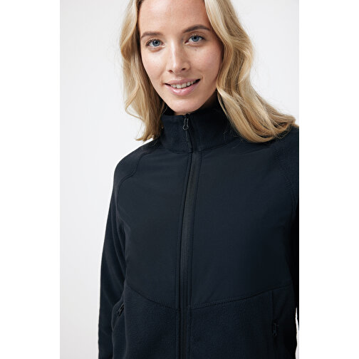 Iqoniq Talung Mikrofleece Jacke Aus Recyceltem Polyester , schwarz, 100% recyceltes Polyester, XXXL, 79,50cm x 3,50cm (Länge x Höhe), Bild 11