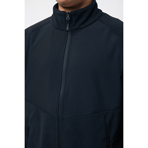 Iqoniq Talung Mikrofleece Jacke Aus Recyceltem Polyester , schwarz, 100% recyceltes Polyester, XL, 75,50cm x 2,70cm (Länge x Höhe), Bild 12