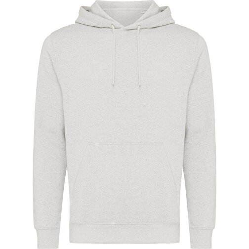 Iqoniq Rila Lightweight Hoodie Aus Recycelter Baumwolle , ungefärbte helles Grau, 30% recycelte und 70% biologische Baumwolle, XXXL, 80,00cm x 1,00cm (Länge x Höhe), Bild 1