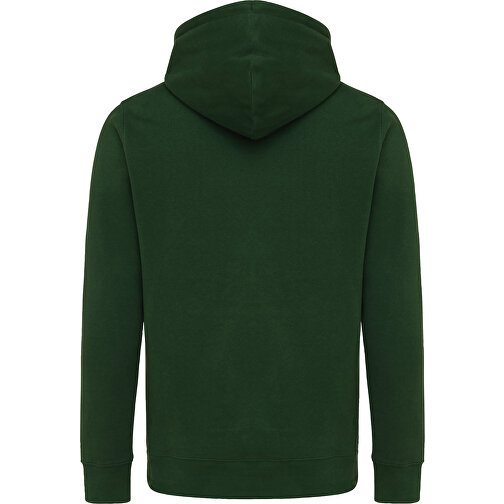 Iqoniq Rila Lightweight Hoodie Aus Recycelter Baumwolle , forest green, 30% recycelte und 70% biologische Baumwolle, M, 72,00cm x 1,00cm (Länge x Höhe), Bild 2