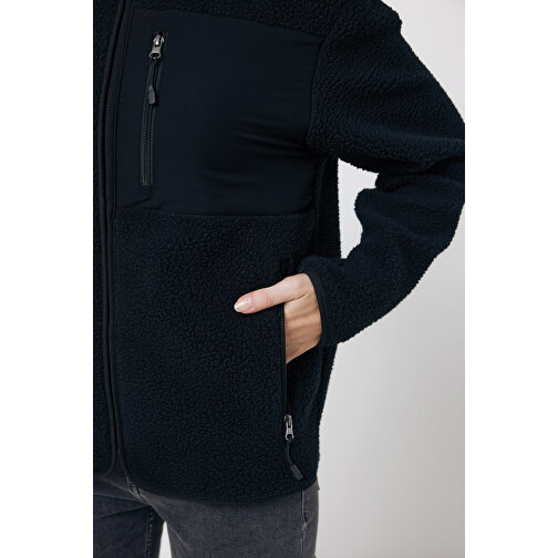 Iqoniq Diran Fleecejacke Aus Recyceltem Polyesterflor , schwarz, 100% recyceltes Polyester, XXL, 79,00cm x 3,00cm (Länge x Höhe), Bild 16