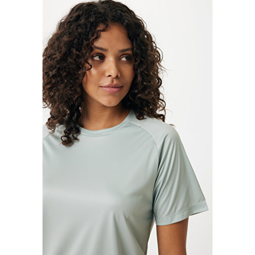 Iqoniq Tikal Sport Quick-Dry T-Shirt Aus Rec. Polyester , Iceberg green, 100% recyceltes Polyester, S, 68,00cm x 0,50cm (Länge x Höhe), Bild 11