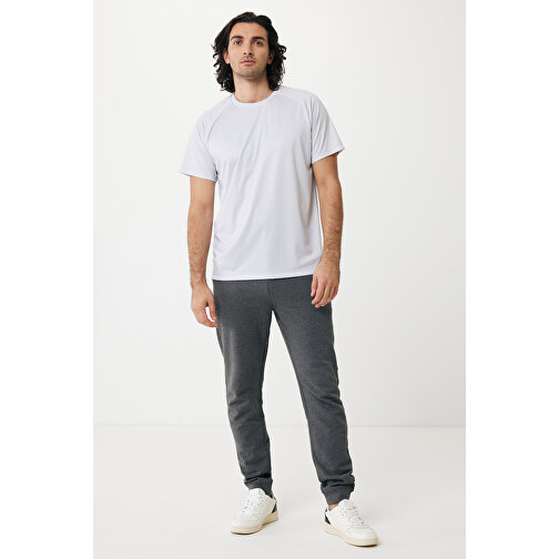 Iqoniq Tikal Sport Quick-Dry T-Shirt Aus Rec. Polyester , weiß, 100% recyceltes Polyester, XXXL, 80,00cm x 0,50cm (Länge x Höhe), Bild 4