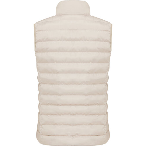 Iqoniq Meru Damen Bodywarmer Aus Recyceltem Polyester , beige, 100% recyceltes Polyester, XXS, 52,00cm x 0,50cm (Länge x Höhe), Bild 2