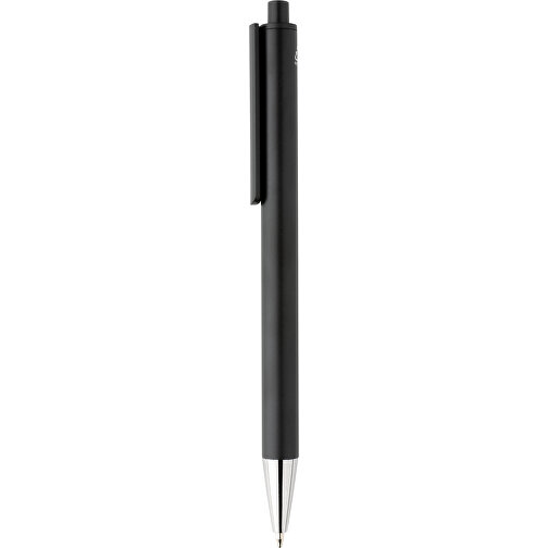 Amisk Stift Aus RCS-zertifiziert Recyceltem Aluminium , schwarz, Aluminium - recycelt, 14,10cm (Höhe), Bild 3