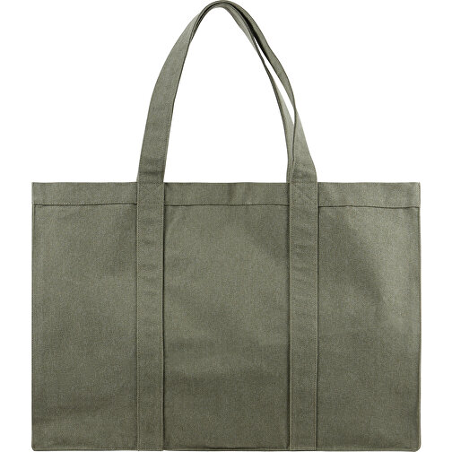 VINGA Hilo AWARE™ Maxi-Tasche Aus Recyceltem Canvas , grün, Canvas - recycelt, 49,50cm x 37,00cm (Länge x Höhe), Bild 1