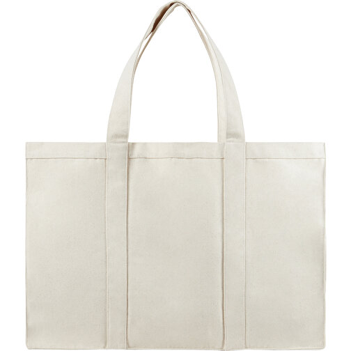 VINGA Hilo AWARE™ Maxi-Tasche Aus Recyceltem Canvas , off white, Canvas - recycelt, 49,50cm x 37,00cm (Länge x Höhe), Bild 1