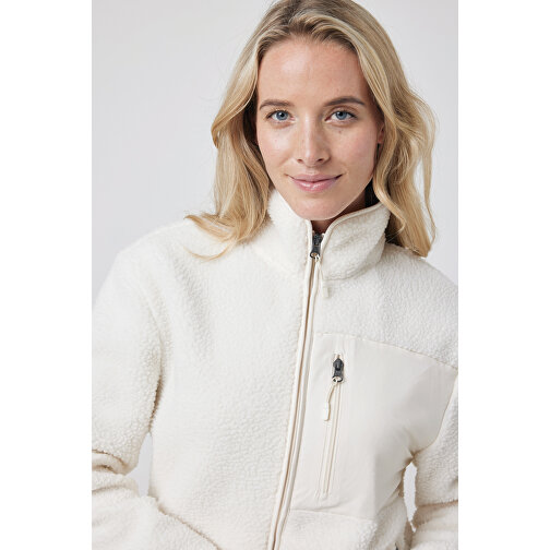 Iqoniq Diran Fleecejacke Aus Recyceltem Polyesterflor, Neutral , neutral, 100% recyceltes Polyester, XXL, 79,00cm x 3,00cm (Länge x Höhe), Bild 12