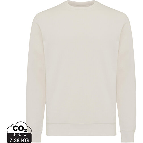 Iqoniq Etosha Lightweight Sweater Aus Recycelter Baumwolle, Ivory White , ivory white, 30% recycelte und 70% biologische Baumwolle, XXL, , Bild 1