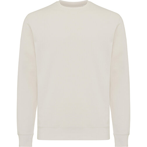 Iqoniq Etosha Lightweight Sweater tillverkad av återvunnen bomull, elfenbensvit, Bild 2