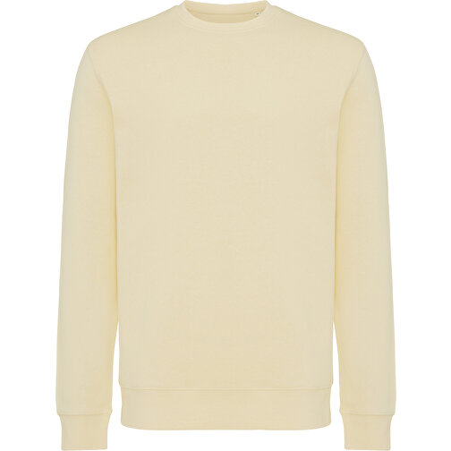 Iqoniq Etosha Lightweight Sweater Aus Recycelter Baumwolle, Cream Yellow , cream yellow, 30% recycelte und 70% biologische Baumwolle, L, , Bild 2