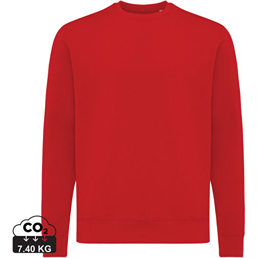 Iqoniq Etosha Lightweight Sweater lavet af genanvendt bomuld, rød, Billede 1