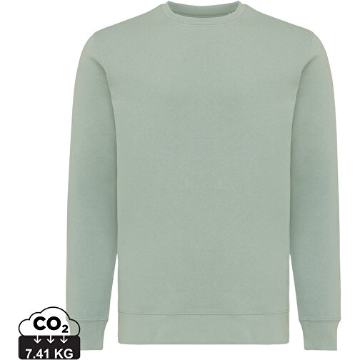 Iqoniq Etosha Lightweight Sweater Aus Recycelter Baumwolle, Iceberg Green , Iceberg green, 30% recycelte und 70% biologische Baumwolle, XXXL, , Bild 1