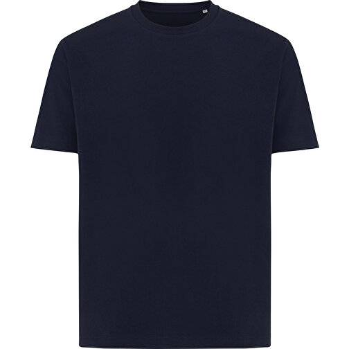 Iqoniq Teide T-Shirt Aus Recycelter Baumwolle, Navy Blau , navy blau, 50% recycelte und 50% biologische Baumwolle, M, , Bild 2