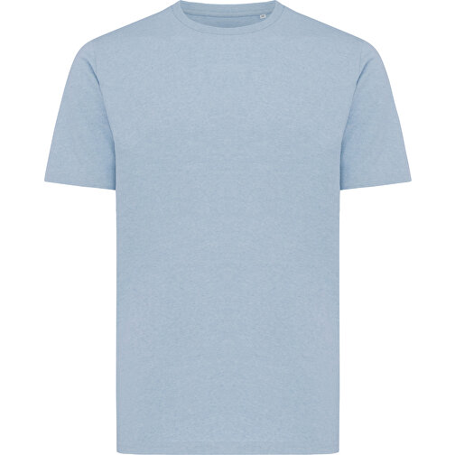 Iqoniq Sierra Lightweight T-Shirt Aus Recycelter Baumwolle, Light Heather Blue , light heather blue, 30% recycelte und 70% biologische Baumwolle, XXXL, , Bild 2