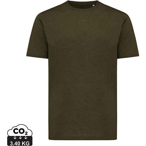 Iqoniq Sierra Lättvikts-T-shirt i återvunnen bomull, khaki, Bild 1