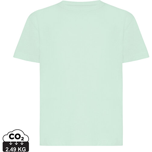 Camiseta Iqoniq Koli Kids de algodón reciclado, menta triturada, Imagen 1