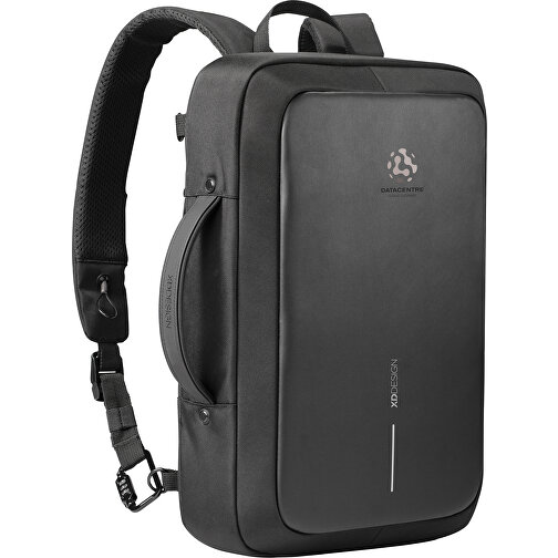 Bobby Bizz 2.0 Anti-Diebstahl Rucksack & Aktentasche, Schwarz , schwarz, PET - recycelt,PU, 43,00cm (Höhe), Bild 13