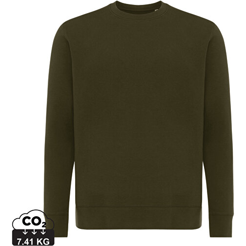 Iqoniq Etosha Lightweight Sweater Aus Recycelter Baumwolle, Khaki , khaki, 30% recycelte und 70% biologische Baumwolle, XXXL, , Bild 1