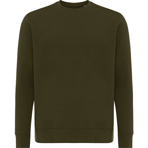 Iqoniq Etosha Lightweight Sweater Aus Recycelter Baumwolle, Khaki , khaki, 30% recycelte und 70% biologische Baumwolle, XXXL, , Bild 2