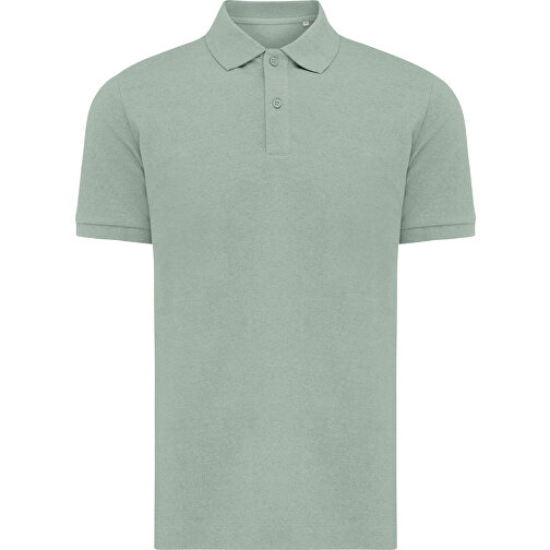 Iqoniq Yosemite Piqué-Poloshirt Aus Recycelter Baumwolle, Iceberg Green , Iceberg green, 50% recycelte und 50% biologische Baumwolle, L, , Bild 2