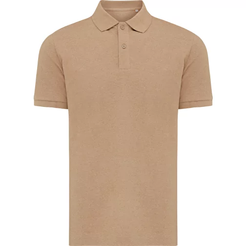Polo piqué Iqoniq Yosemite en coton recyclé, heather brown, Image 2